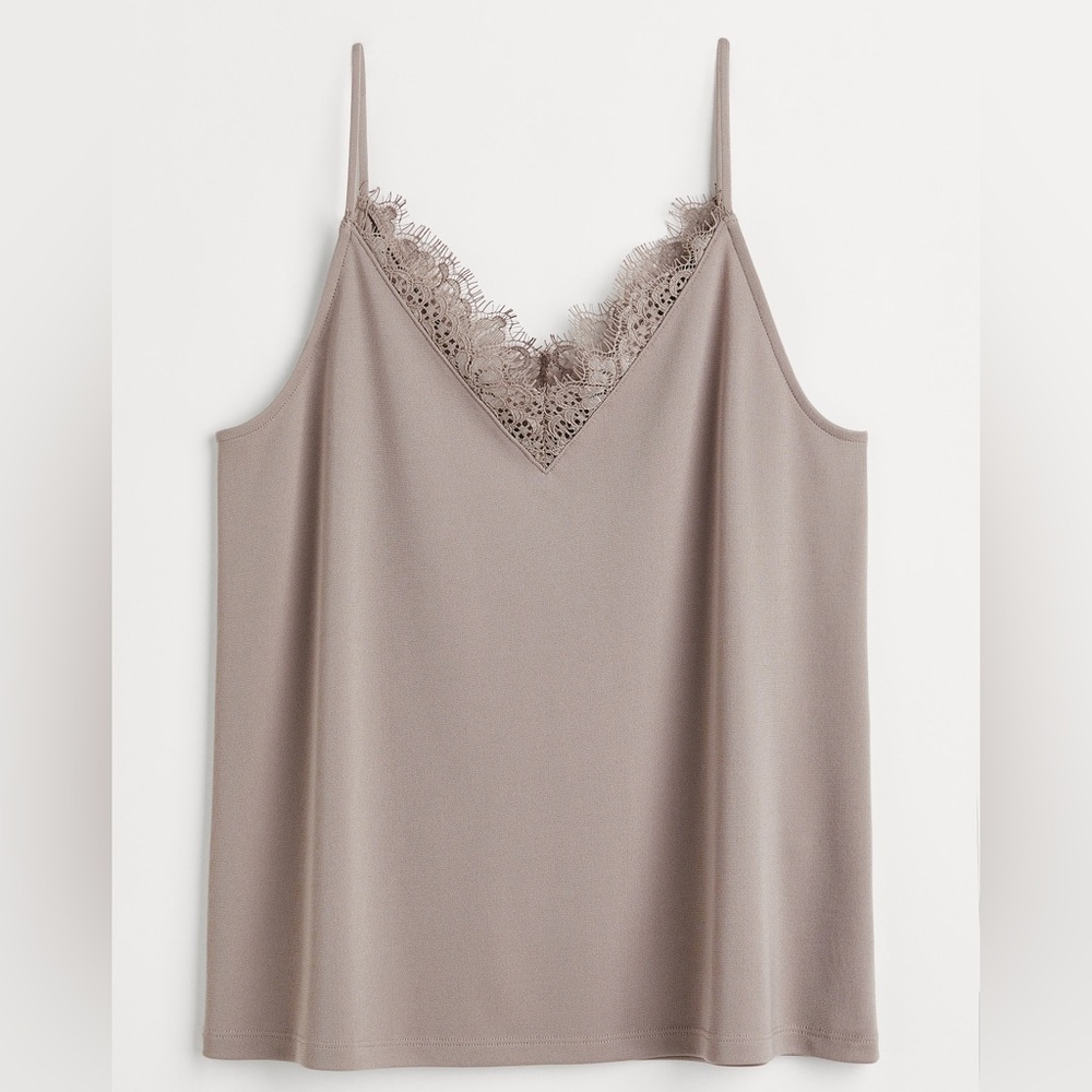 NWT H&M Beige Layering Tank Top